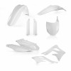 KIT PLÁSTICOS COMPLETO ACERBIS KAWASAKI KX-F 450 2012 BRANCO